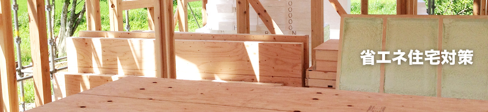 省エネ住宅対策